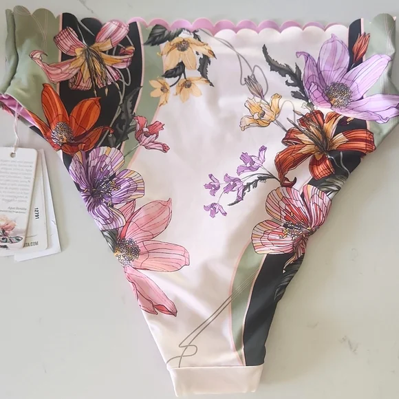 NWT AGUA BENDITA | Penelope Vitreo Bikini Bottom - Picture 10 of 11